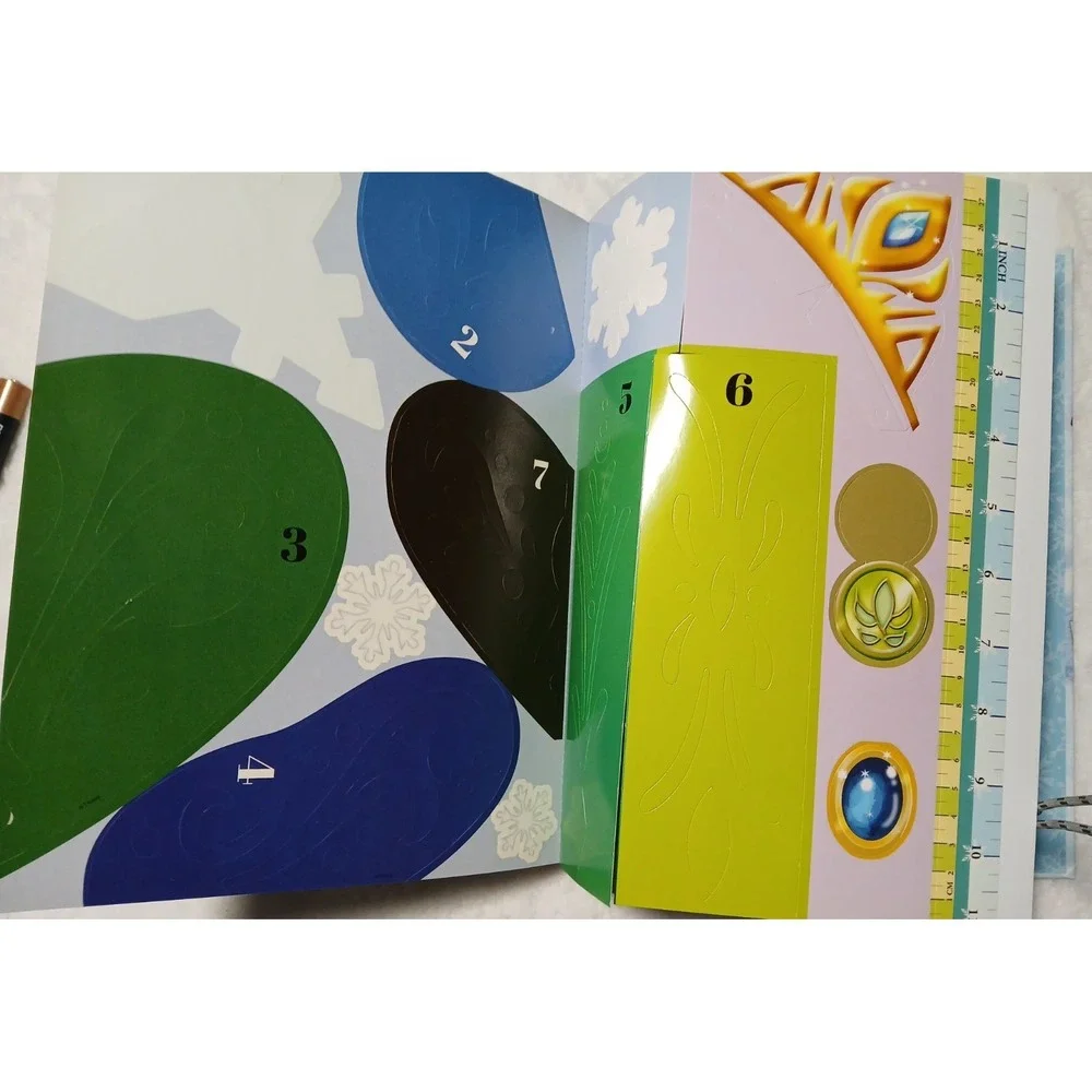 Disney‎ Imagicademy Disney Princesses & Frozen Create Your Own Paper Dresses